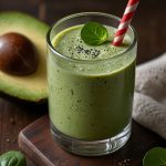 Keto Avocado and Spinach Smoothie