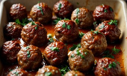 Keto Baked Venison Meatballs