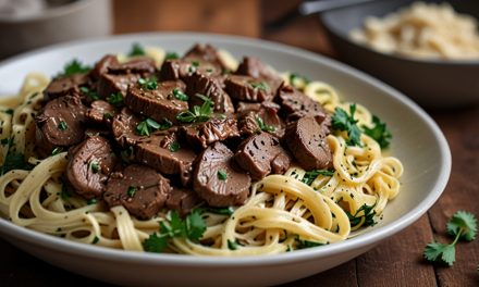 Keto Beef Stroganoff