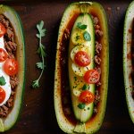 Keto Beef Zucchini Boats