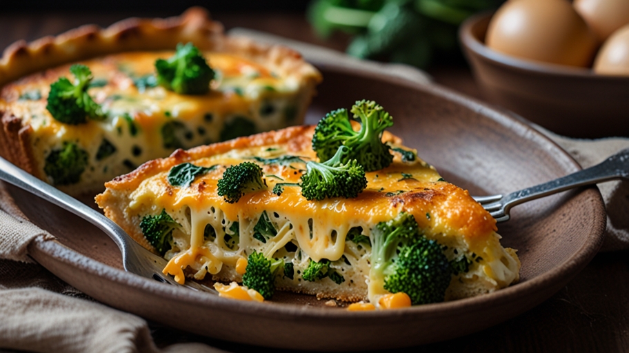 Keto Broccoli and Cheddar Fritter