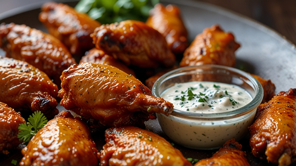 Keto Buffalo Chicken Wings