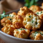 Keto Crispy Parmesan Cauliflower Bites