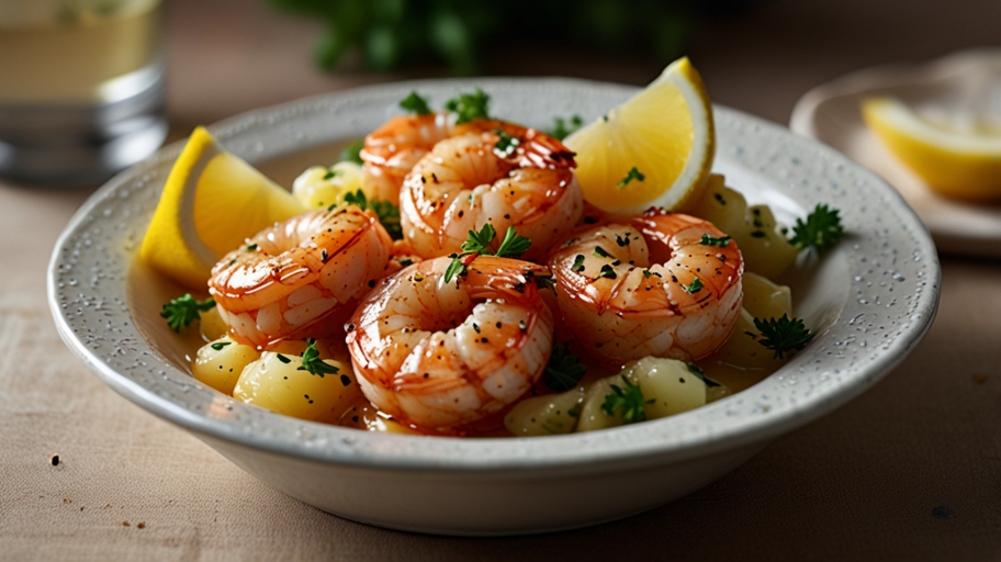 Keto Garlic Butter Shrimp