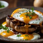 Keto Grilled Porterville Mushrooms with Poached Eggs