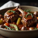 Keto Lamb Shanks with Rosemary and Garlic