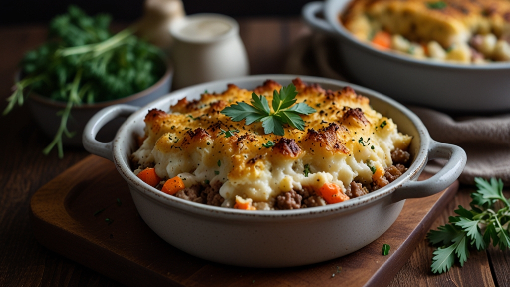 Keto Lamb and Cauliflower Shepherd’s Pie