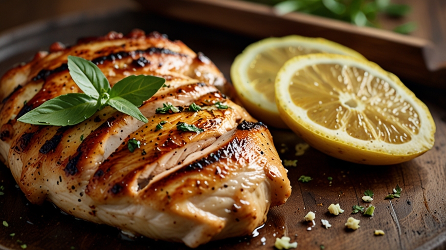 Keto Lemon Herb Grilled Chicken