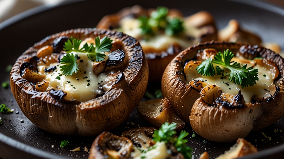 Keto Sautéed Mushrooms with Parmesan