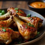 Keto Spicy Garlic Chicken Drumsticks