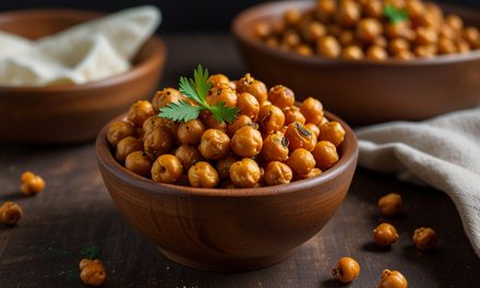 Keto Spicy Roasted Chickpeas