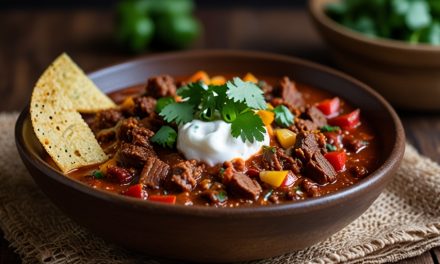 Keto Spicy Venison Chili