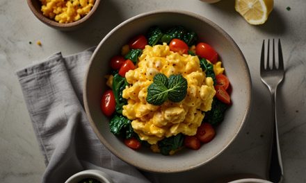 Keto Turmeric Scrambled Eggs