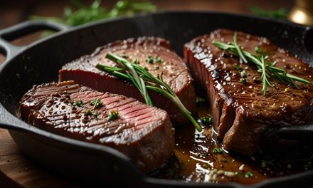 Keto Venison Steaks with Herb Butter