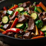 Keto Venison and Zucchini Stir-Fry