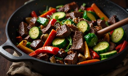 Keto Venison and Zucchini Stir-Fry