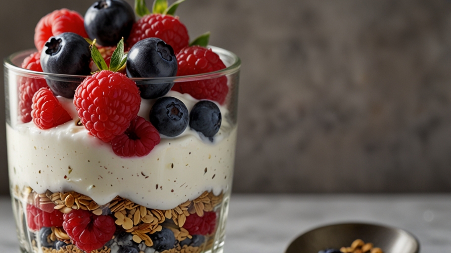 Keto Yogurt and Seed Parfait