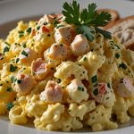 Keto Scrambled Eggs with Crab