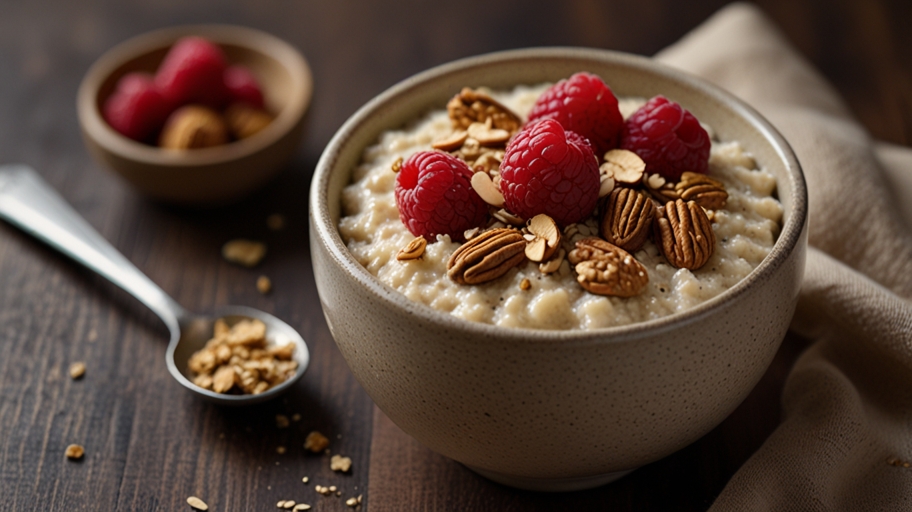 Keto “Oatmeal” with Hemp Hearts