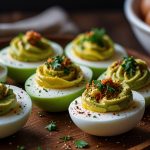 Keto Avocado Deviled Eggs