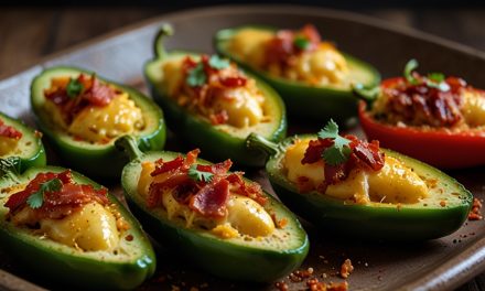 Keto Cheese-Stuffed Jalapenos Recipe