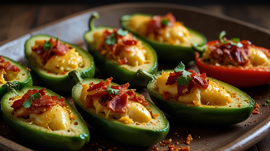 Keto Cheese-Stuffed Jalapenos Recipe