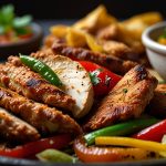 Keto Air Fryer Chicken Fajitas