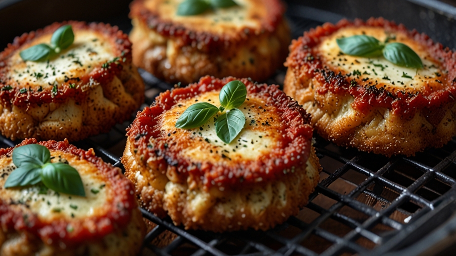 Keto Air Fryer Eggplant Parmesan Keto Air Fryer Eggplant Parmesan