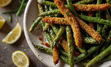 Keto Air Fryer Green Beans