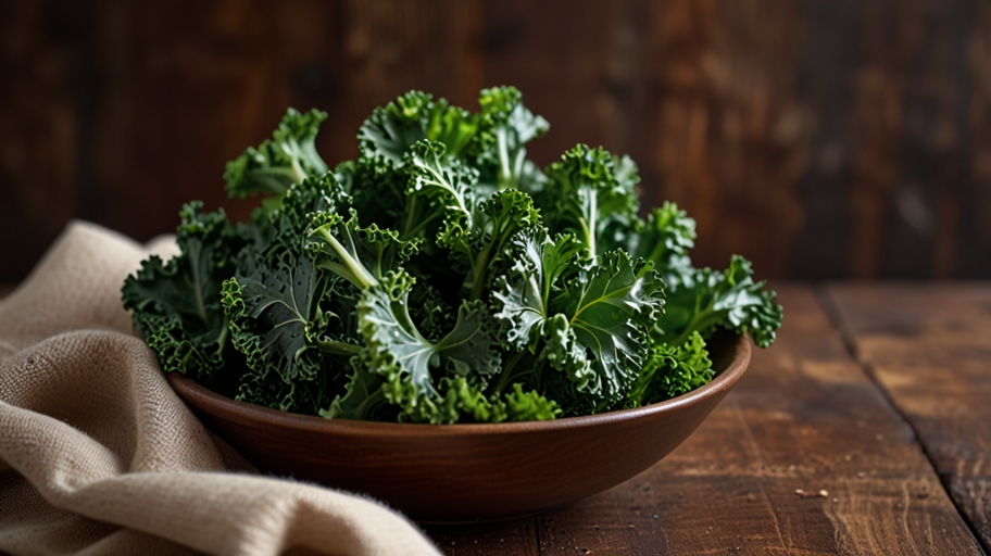 Keto Air Fryer Kale Chips