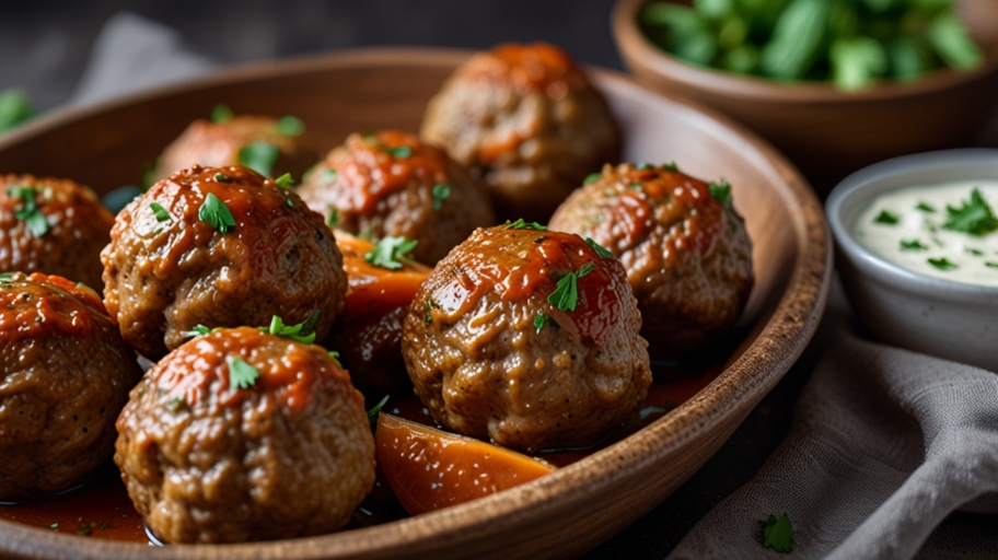 Keto Air Fryer Meatballs (Beef)