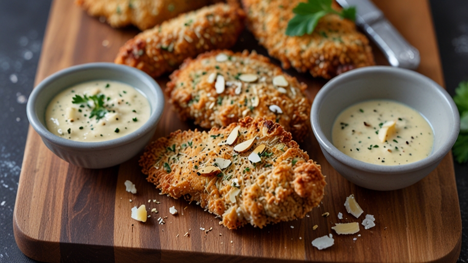 Keto Almond-Crusted Chicken Tenders Recipe