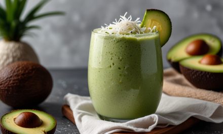 Keto Avocado Coconut Smoothie Recipe