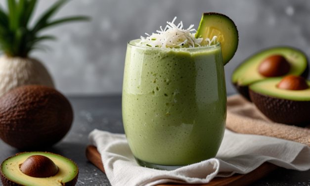 Keto Avocado Coconut Smoothie Recipe