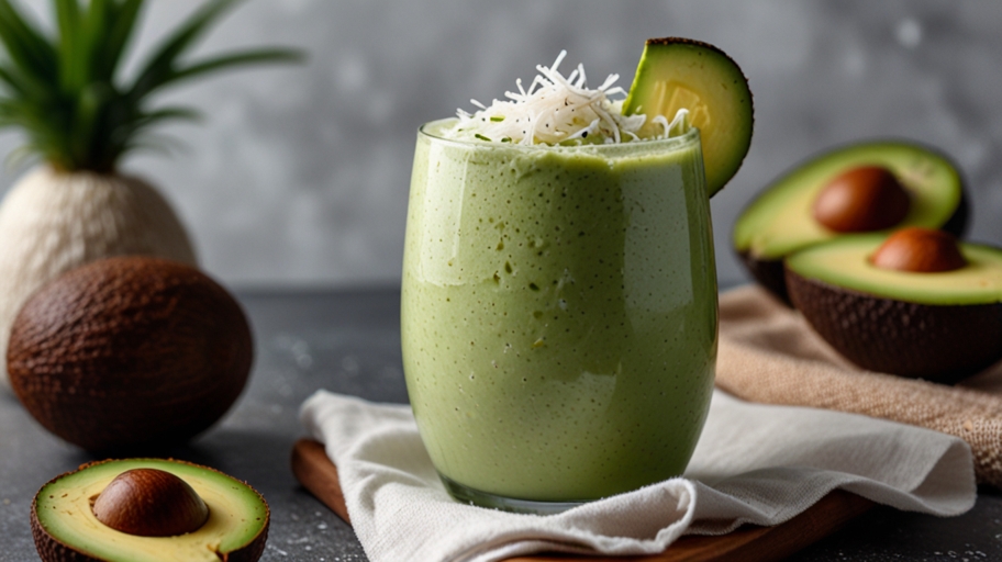 Keto Avocado Coconut Smoothie Recipe