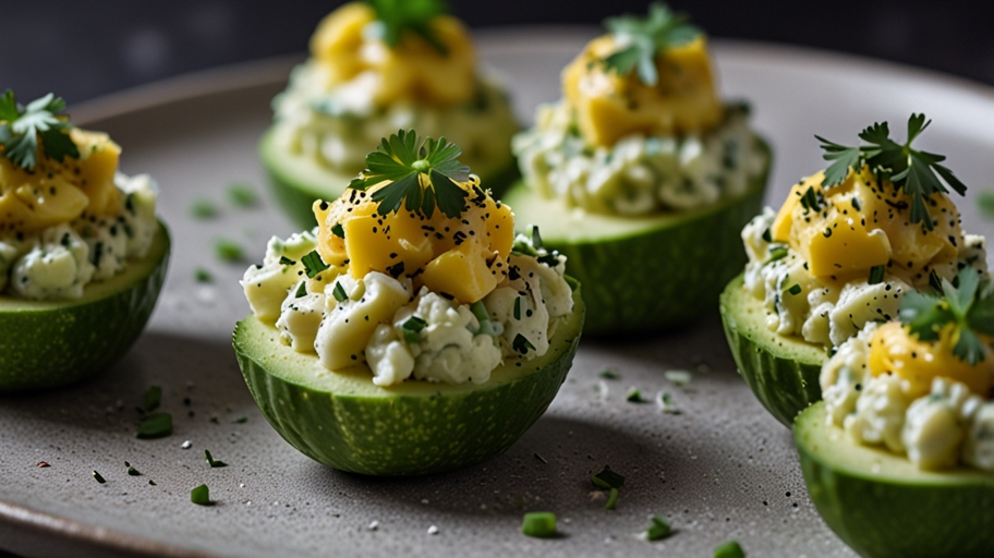 Keto Avocado and Egg Salad Bites Recipe