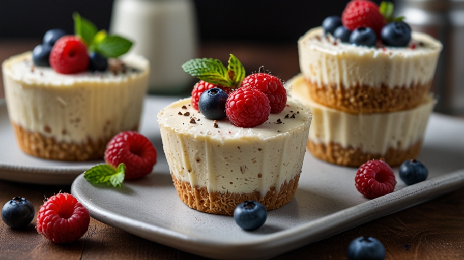 Keto Berry Coconut Cream Cups Recipe