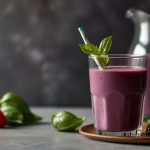 Keto Blackberry Basil Smoothie Recipe