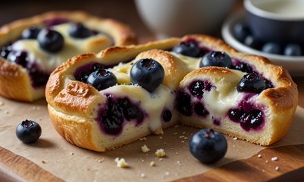 Keto Blueberry Cream Cheese Danish