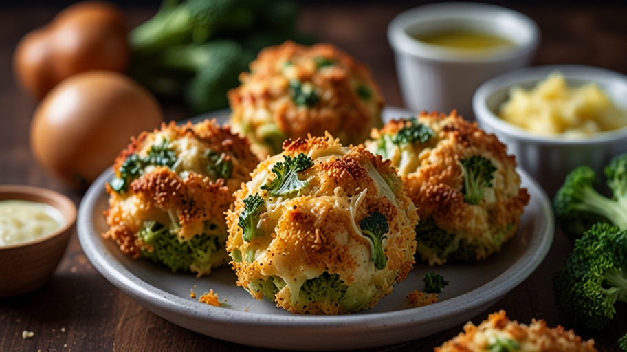 Keto Broccoli Cheese Bites