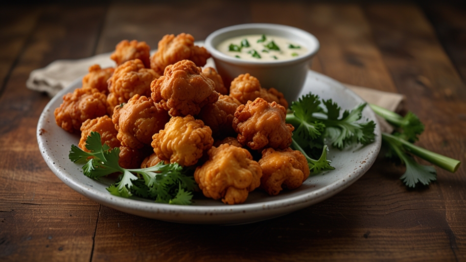 Keto Buffalo Cauliflower