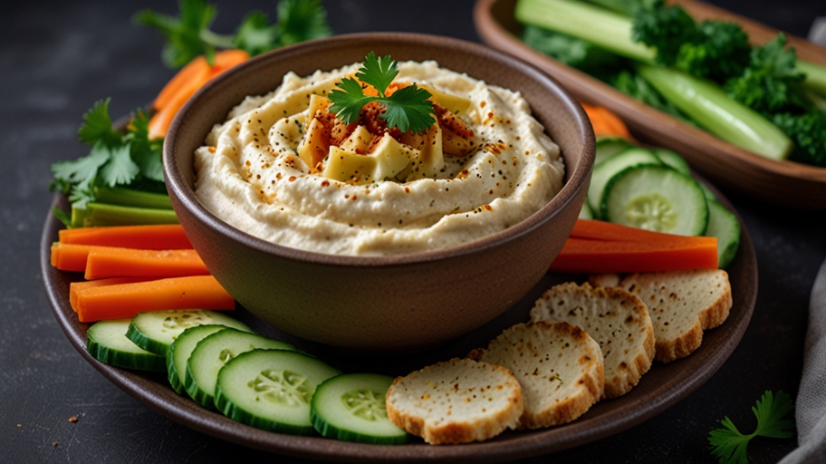 Keto Cauliflower Hummus Recipe