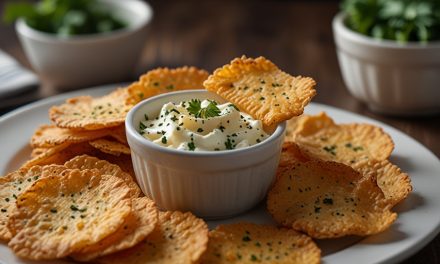 Keto Cheddar Cheese Crisps