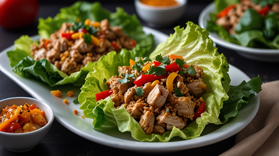 Keto Chicken Lettuce Wraps Recipe