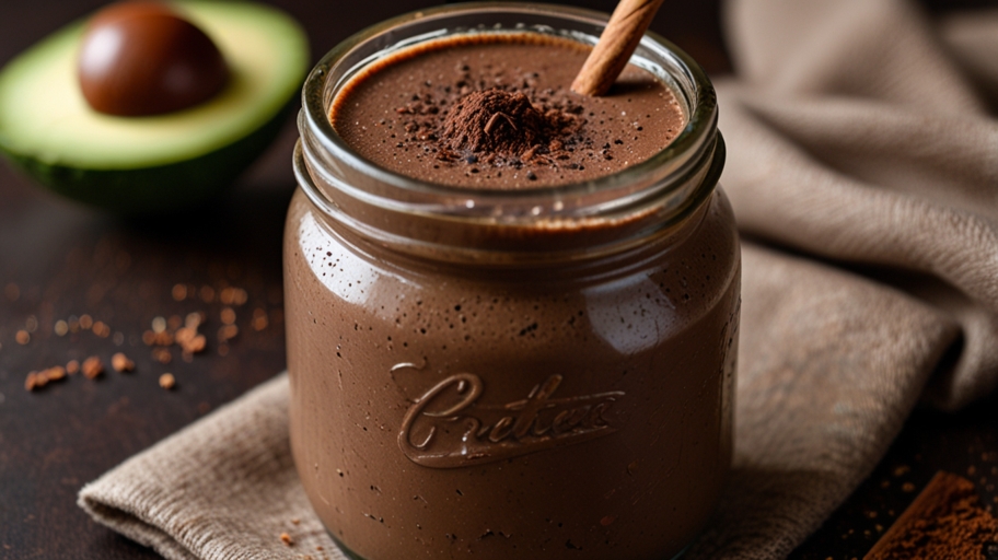 Keto Chocolate Avocado Smoothie Recipe