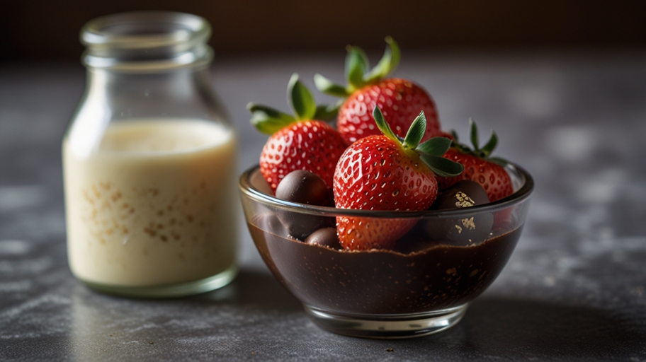 Keto Chocolate-Covered Strawberries