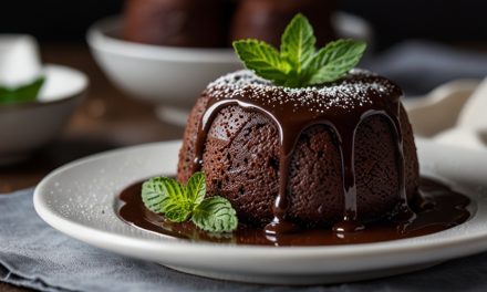 Keto Chocolate Lava Cake