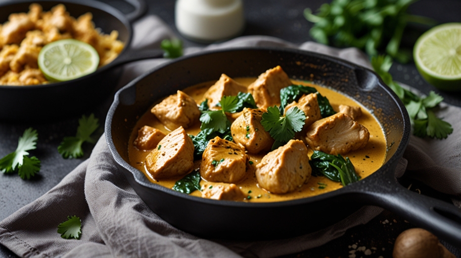 Keto Coconut Curry Chicken 3 Keto Coconut Curry Chicken 3