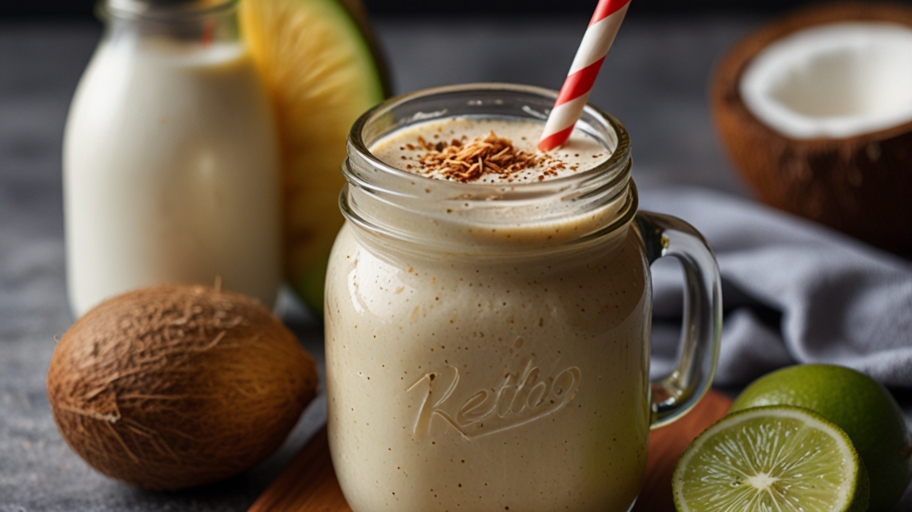 Keto Coconut Ginger Smoothie Recipe