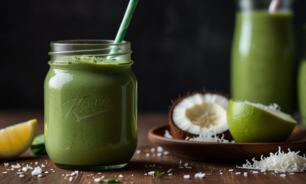 Keto Coconut Matcha Green Tea Smoothie Recipe